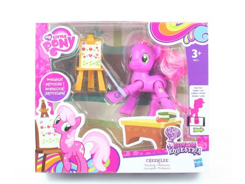 MY LITTLE PONY equestria CHEERILEE 3" poseable teaching action figure toy - NEW!