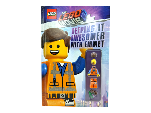 LEGO The LEGO Movie 2: Keeping it Awesomer with Emmet book plus Emmet minifigure