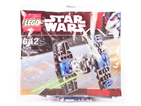 LEGO set STAR WARS IMPERIAL TIE FIGHTER promotional baggie toy 8028 v2 - NEW!